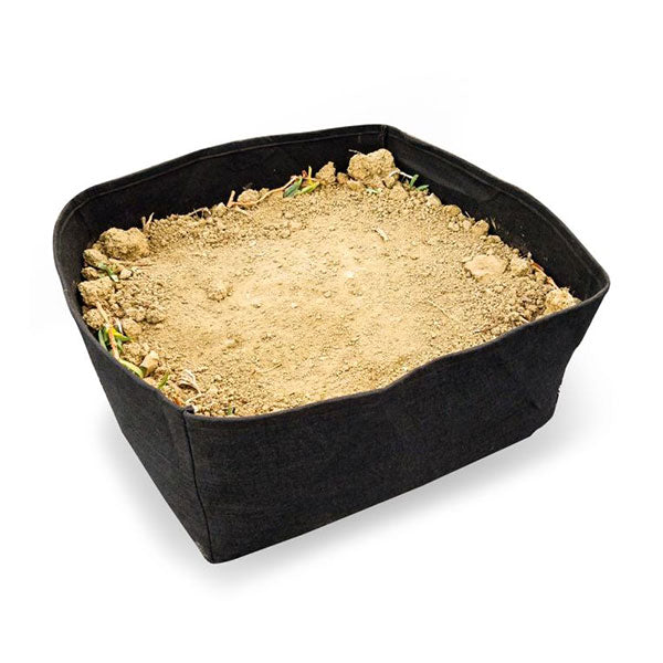 3 gallon square plant pots 247Garden® Aeration Fabric Pot, 3x3 Square Grow Bed (3 Pack) – Perris Hydroponics