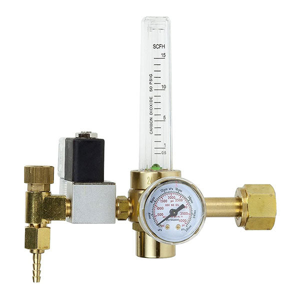 247Garden®, CO2 Regulator with Solenoid Valve for Hydroponics & More