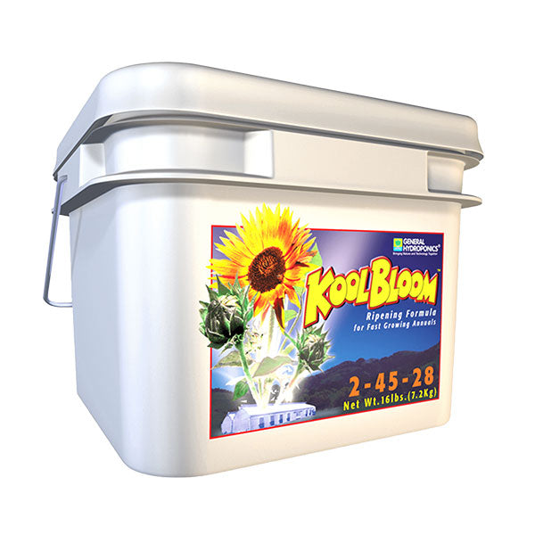 General Hydroponics®, KoolBloom® Dry, 2-45-28, Ripening Formula (16 LBS.)