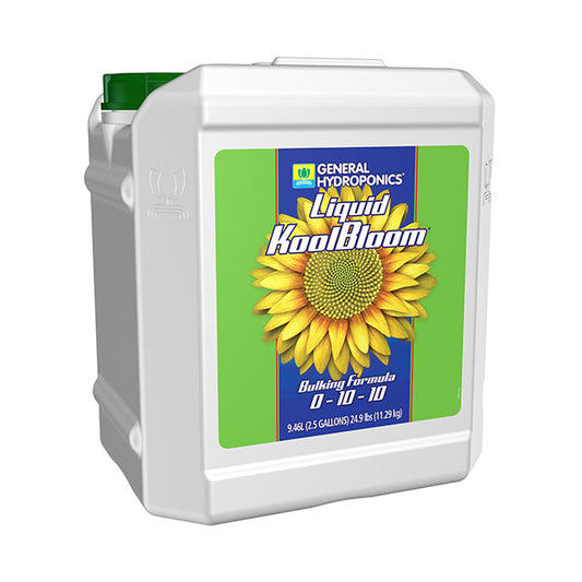 General Hydroponics®, Liquid KoolBloom®, 0-10-10, Bulking Formula (2.5 Gallon)
