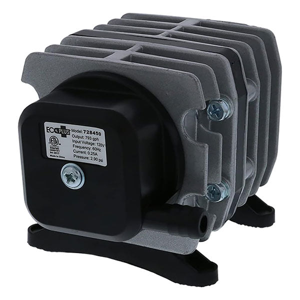 EcoPlusĀ®, EcoAir 1, Commercial Air Pump, 18 Watt, Single Outlet (793 GPH)