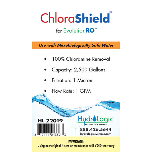 HydroLogic® Evolution-RO™ ChloraShield®