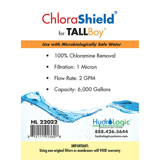 Hydro-Logic ChloraShield TALLBoy