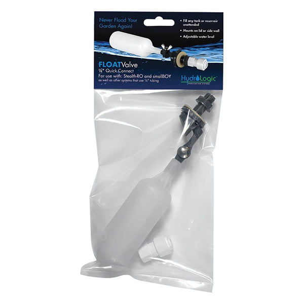HydroLogic®, Stealth RO™, 1/4" Float Valve with Quick Connect Fitting