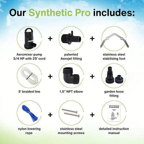 Aeromixer® Synthetic Pro Edition For Tanks 3'-5' Tall