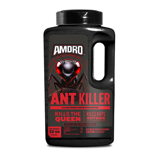 AMDRO® Ant Killer for Outdoor Home Perimeter, Ant Bait Granules (12 oz.)
