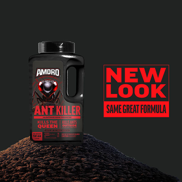 AMDRO® Ant Killer for Outdoor Home Perimeter, Ant Bait Granules (12 oz.)