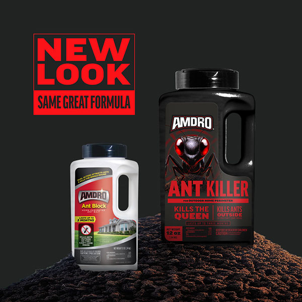 AMDRO® Ant Killer for Outdoor Home Perimeter, Ant Bait Granules (12 oz.)