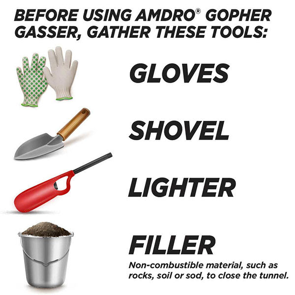 AMDRO® Gopher Gasser (6 Pack)