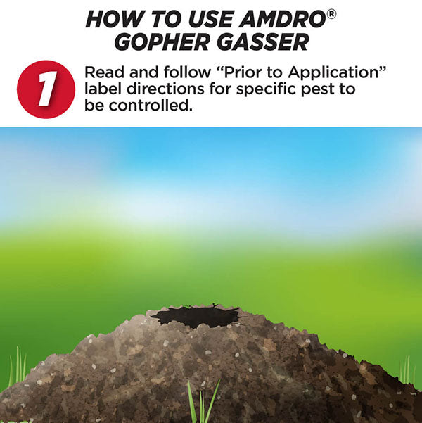 AMDRO® Gopher Gasser (6 Pack)