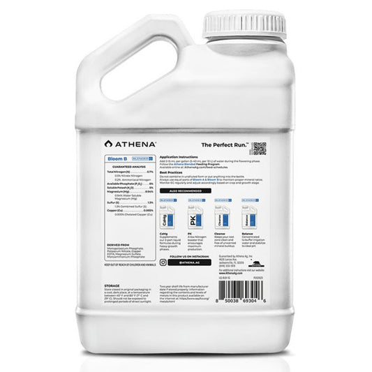 Athena® Blended, Bloom B, Flowering Nutrient (1 Gallon)