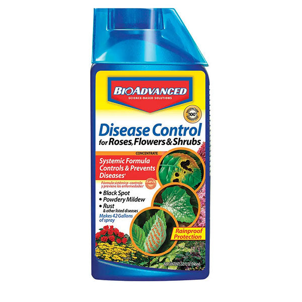 BioAdvancedĀ® Disease Control For Roses, Flowers & Shrubs, Concentrate (32 oz.)