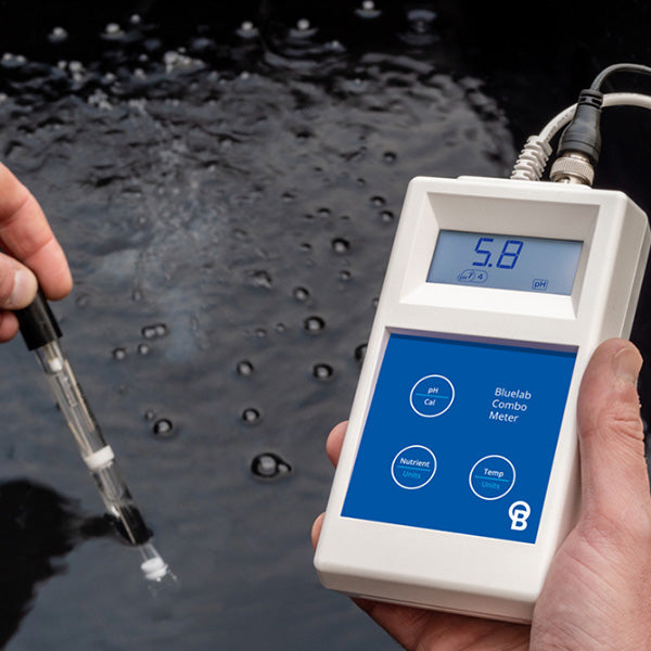 Bluelab® Combo Meter, 3-in-1 Portable Handheld Meter for Solutions