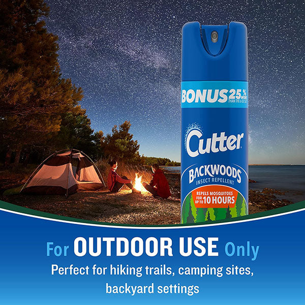Cutter® Backwoods® Insect Repellent Aerosol Spray (7.5 oz.)