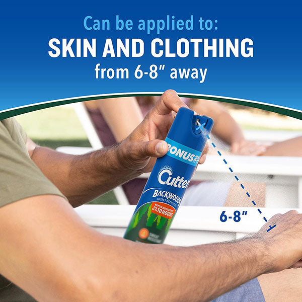 Cutter® Backwoods® Insect Repellent Aerosol Spray (7.5 oz.)