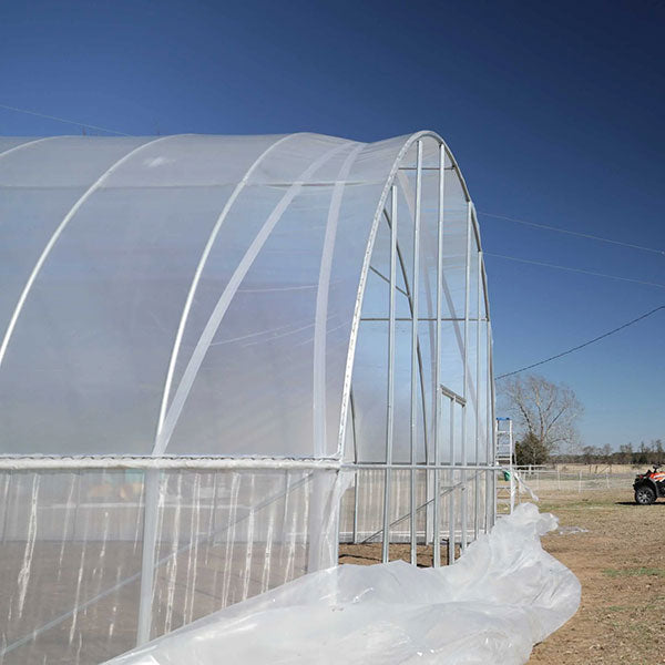 DL Wholesale, Greenhouse Film, 6 mil, Clear Plastic Sheeting (40’ ft. x 100’ ft.)