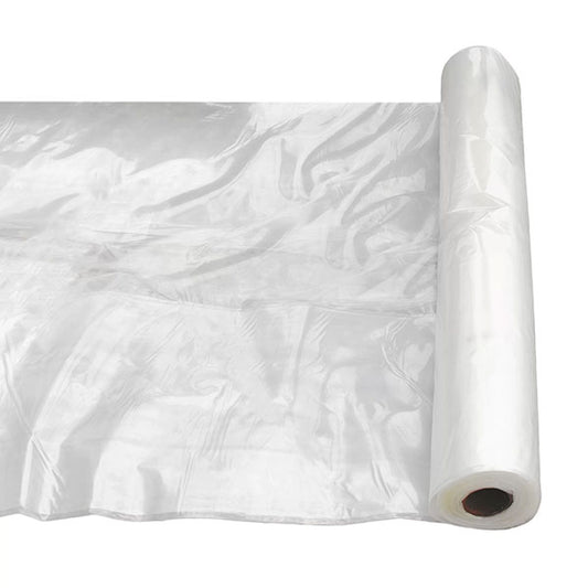 DL Wholesale, Greenhouse Film, 6 mil, Clear Plastic Sheeting (40’ ft. x 100’ ft.)