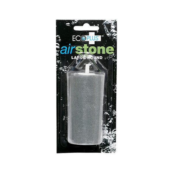 EcoPlusĀ® Air Stone, Large, Gray, Round (3/16" ID)