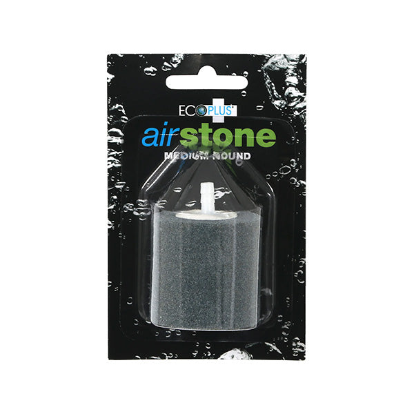 EcoPlusĀ® Air Stone, Medium, Gray, Round (3/16" ID)