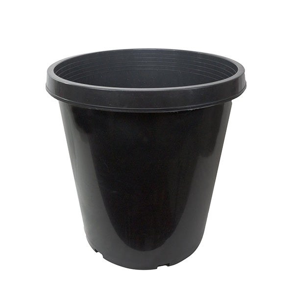 15 gallon plant pot size XY Inc. 15" Round Black Plastic Nursery Pot (15 Gallon)