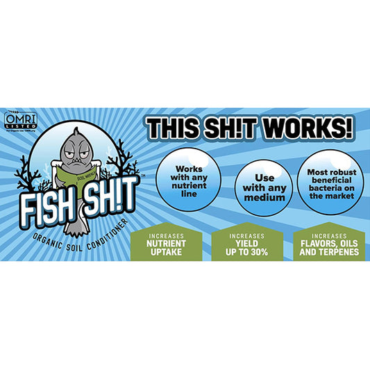 Fish Head FarmsĀ® Fish Sh!tĀ® Organic Soil Conditioner (120 mL)
