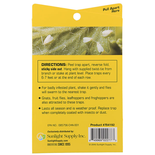 Grower's Edge® Aphid Whitefly Sticky Traps (5 Pack)