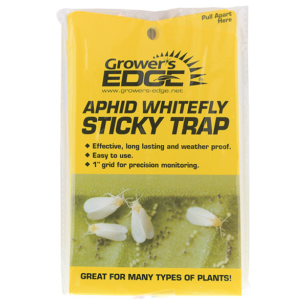 Grower's Edge® Aphid Whitefly Sticky Traps (5 Pack)