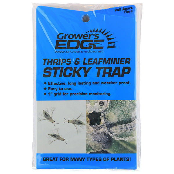 Grower's Edge® Thrip & Leafminer Sticky Traps (5 Pack)