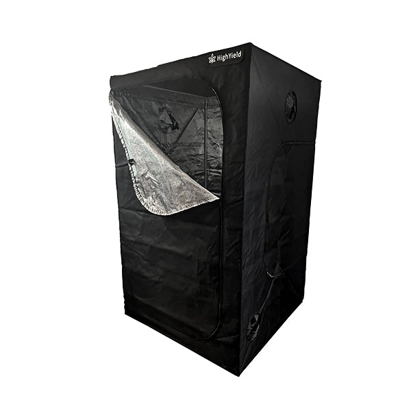 4x4x7 grow tent HighYield 4' x 4' Grow Tent For Indoor Grows, Tall Square Enclosure – Perris Hydroponics