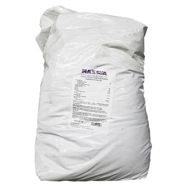white plant fertilizer Maxsea All Purpose Plant Food
