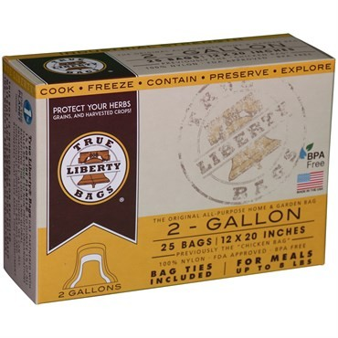 True Liberty® Bags - 25pk - 12in x 20in - 2gal Capacity