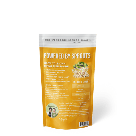 Organic Sunflower Sprouting Seed
