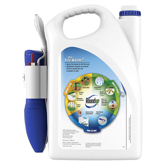 Roundup® Weed & Grass Killer III, Ready-to-Use, Comfort Wand (1.1 Gallon)