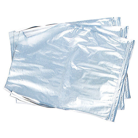 Shield N Seal® Vacuum Seal Bags, 15"x20", Zipper, Metallic/Clear (50 Bags)