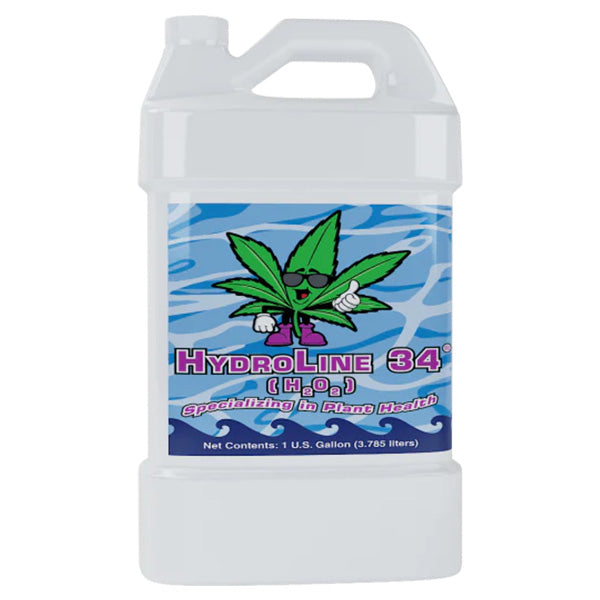 Soft Jamb Company® Hydroline Peroxide, H2O2, 34% (1 Gallon)