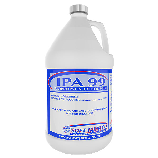 Soft Jamb Company® Isopropyl Alcohol 99% (1 Gallon)