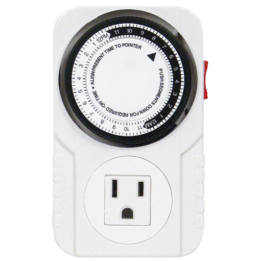 Titan Controls® Apollo® 6, One Outlet Mechanical Timer, 120V