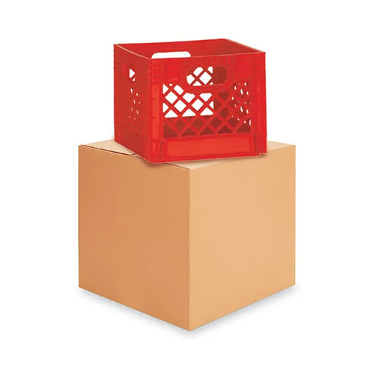ULINE®, Corrugated Boxes For Moving & Shipping, 12"x 12"x 12" in. (1 Box)