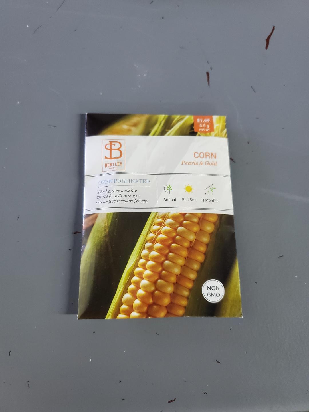 Pearls and Gold Corn
