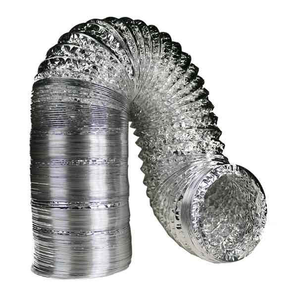 DL Wholesale, Air Ducting, 4" Air Duct (4" in. x 25' ft.)