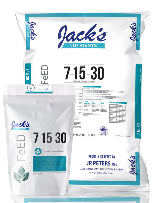 Jacks 7-15-30 Finish 25lb