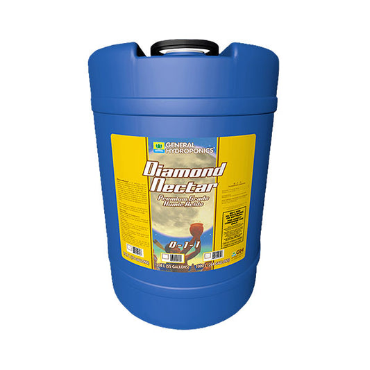 General Hydroponics®, Diamond Nectar®, 0-1-1, Premium Grade Humic Acids (15 Gallon)