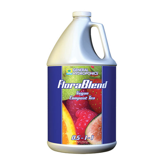 General Hydroponics®, FloraBlend®, 0.5-1-1, Vegan Plant Booster (1 Gallon)