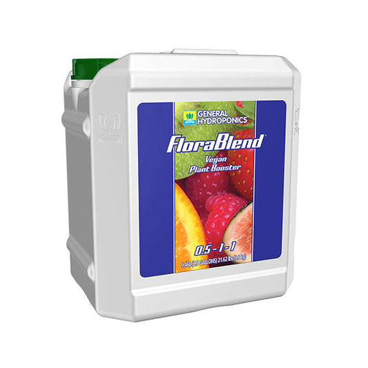 General Hydroponics®, FloraBlend®, 0.5-1-1, Vegan Plant Booster (2.5 Gallon)