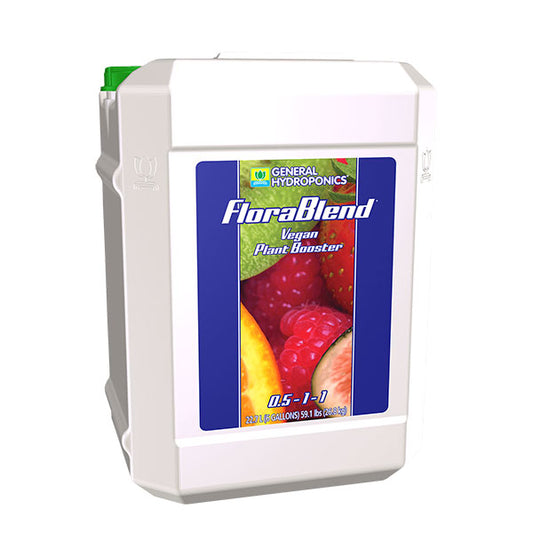 General Hydroponics®, FloraBlend®, 0.5-1-1, Vegan Plant Booster (6 Gallon)