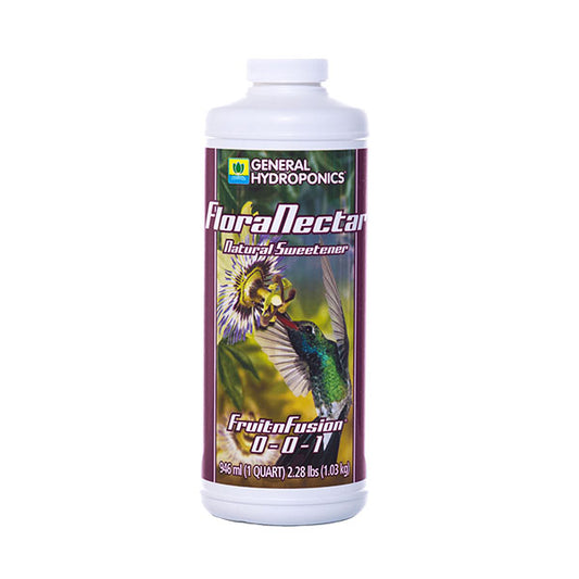 General Hydroponics®, FloraNectar® FruitnFusion, 0-0-1, Natural Sweetener (1 Quart)