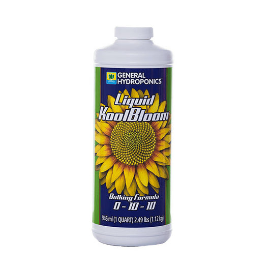 General Hydroponics®, Liquid KoolBloom®, 0-10-10, Bulking Formula (1 Quart)