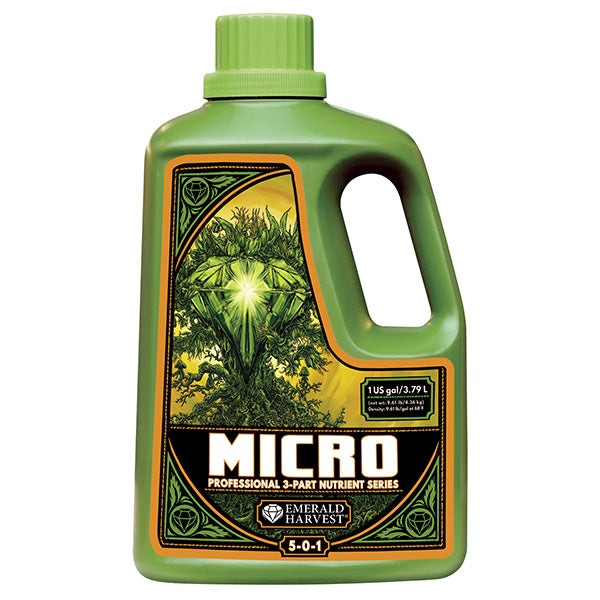 Emerald Harvest® Micro, Base Nutrients (1 Gallon)