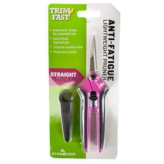 Trim Fast™ Precision Lightweight Pruner, Straight Blade (Pink)