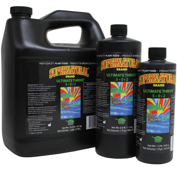 Supernatural Brand® Ultimate Thrive 5-0-2 (20 Liters)